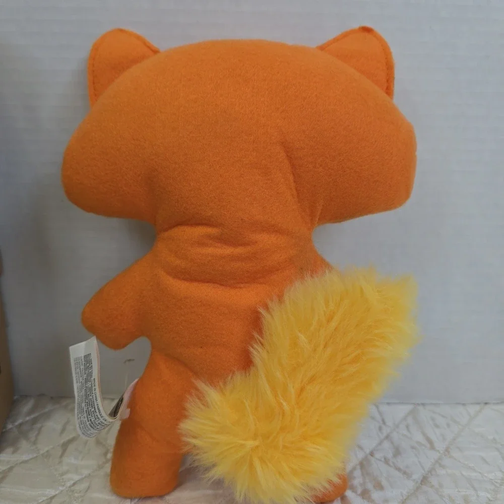 Spinmaster Fuggler Suspicious Fox Plush Orange Felt Retired RARE